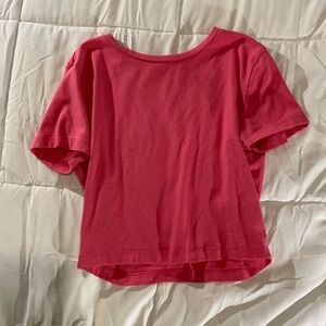 Wild Fable Hot pink baby tee